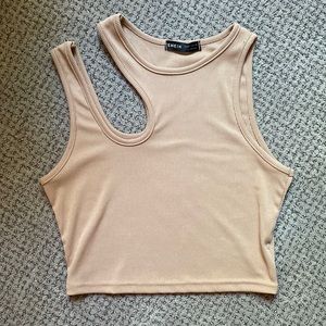 Tan Shein Top